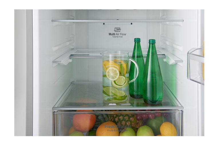 LG Altijd zuinig A+++ | Total no frost | Inverter Linear Compressor | Multi-Air Flow | Moist Balance Crisper | Groter vriesvak, GBB59PZGFS